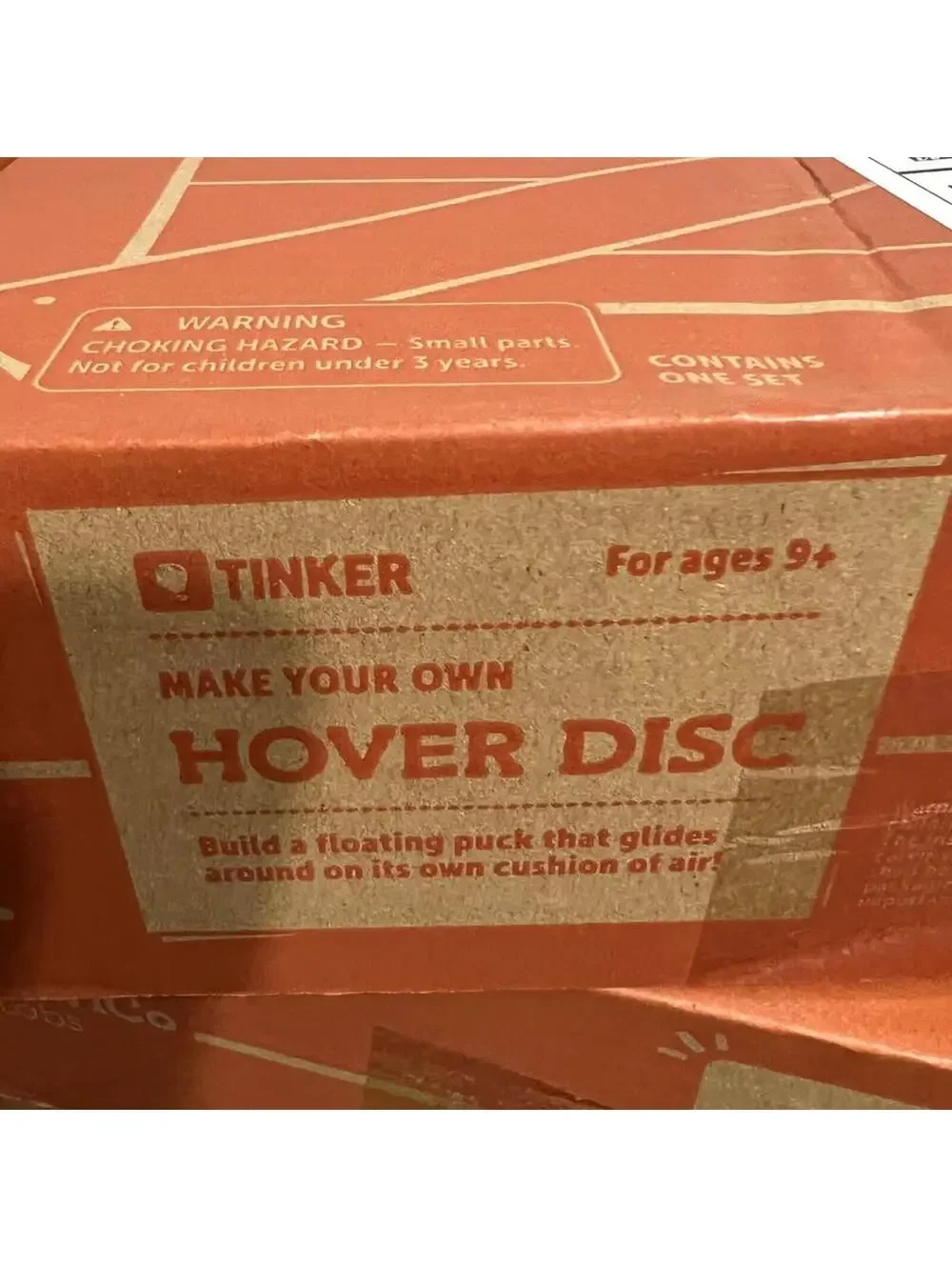 KiwiCo Tinker Crate Make Your Own Hover Disc Kit STEM Kit